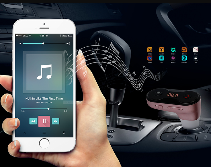 What are the advantages of a car Bluetooth player when driving?