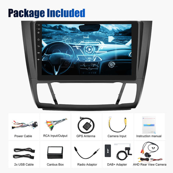 ESSGOO | Bluetooth  Car Stereo for BMW 1 Series, Wireless Carplay&Android Auto With Steering Wheel Controls