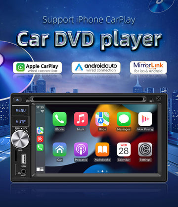 ESSGOO S4800 | Car CD And DVD Radio Player Head Unit GPS SAT NAV Rear Camera