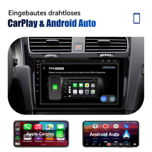 ESSGOO | Car Stereo For Volkswagen Golf 7, Wireless Carplay&Android Auto With Steering Wheel Controls