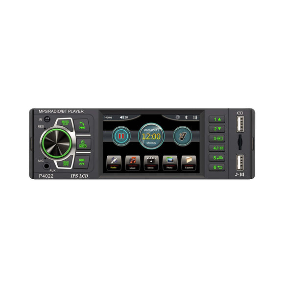 IPS Touch Screen Car Radio And Multimedia Video Player Bluetooth-compatible AUX - | TRANSFORM, STARTS HERE | Easy . Economic . Energetic