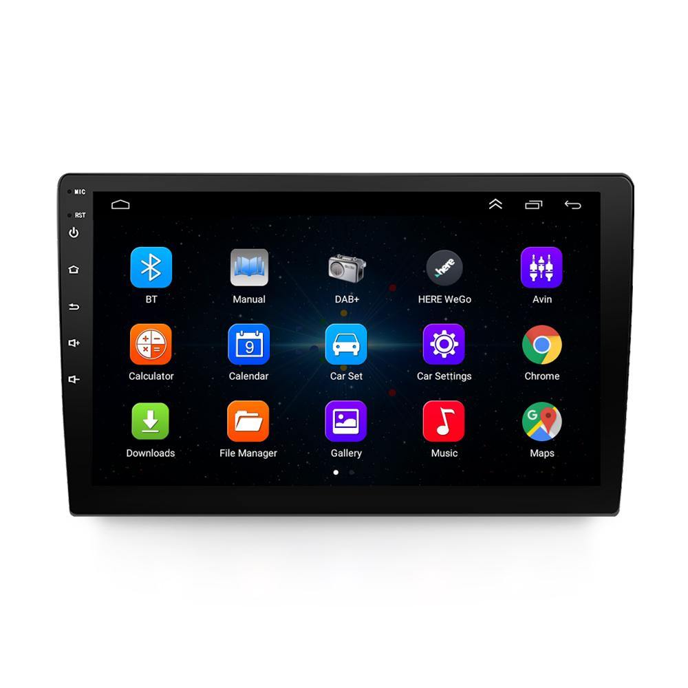 ESSGOO AR1001  Autoradio mit Android 10 GPS NAVI FM Radio Multimedia Auto  Player