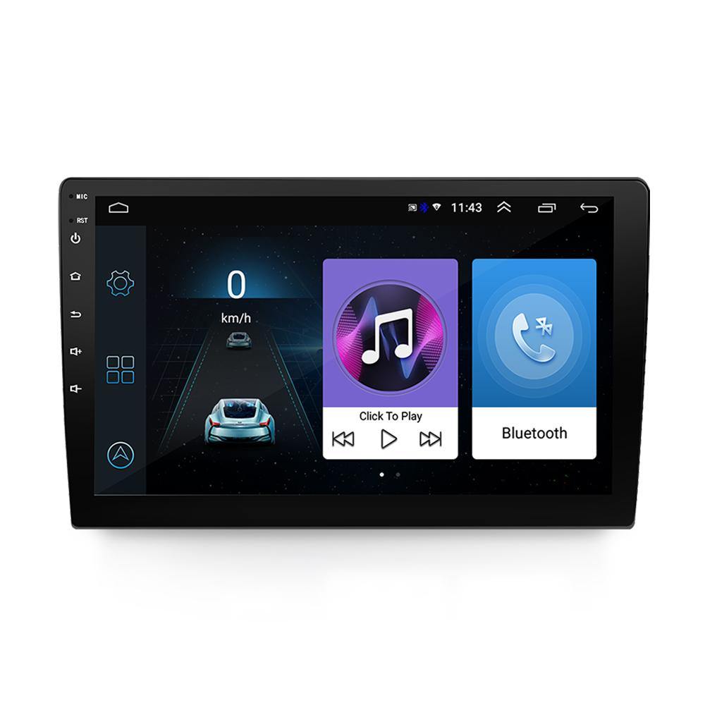  ZERTRAN Universal CarPlay/Android Auto Autoradio Android FM  Radio Navegación del Coche Estéreo Pad Reproductor Multimedia GPS 10 IPS  Pantalla Táctil BT WiFi 2 DIN Headunit Tablet Quad Core 2G+32G : Electrónica