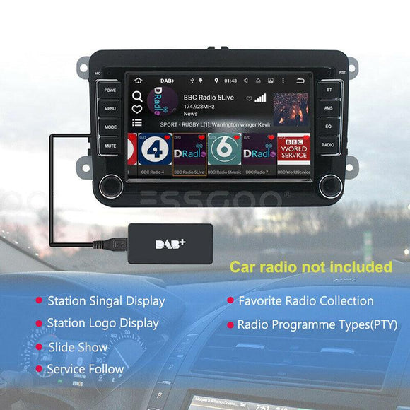 USB Car DAB Antenna Digital Broadcast DAB + Radio Box Receiver Adapter for Android Car Radio Applicable For Europe Australia - | TRANSFORM, STARTS HERE | Easy . Economic . Energetic