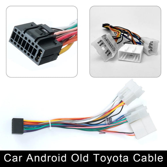ISO Cable Car Android Player 2Din Stereo Radio Accessories for Kia Suzuki VW Hyundai Honda Toyota Nissan Mitsubish Ford Outlande - | TRANSFORM, STARTS HERE | Easy . Economic . Energetic
