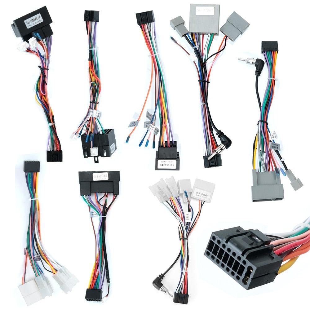 Auto ISO Wiring Harness Connector Adaptor Stereo Radio Lead Cable - China  Radio Cable, Wire Harness Connector