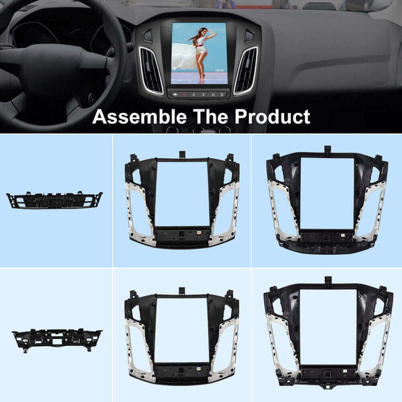 ESSGOO | Car Stereo For 2012-2018 Ford Focus, Wireless Carplay&Android Auto With Steering Wheel Controls