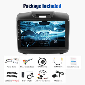 ESSGOO | Car Stereo For 2015-2017 Chevrolet S10, Wireless Carplay&Android Auto With Steering Wheel Controls