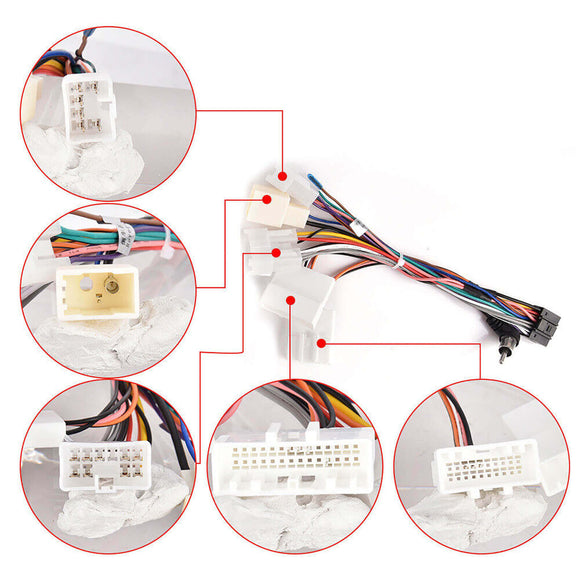 ESSGOO | Bluetooth Car Stereo For 05-14 Toyota Hilux, Wireless Carplay&Android Auto With Steering Wheel Controls