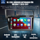 ESSGOO | Car Stereo For Volkswagen Golf 7, Wireless Carplay&Android Auto With Steering Wheel Controls-1