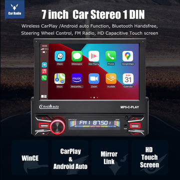 ESSGOO 7230W D1 | Audio Systems Multimedia Car Stereo Single Din MP5 Player USB FM Radio