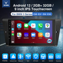 ESSGOO | Car Stereo for BMW 3 Series E90 E91 E92 E93, Wireless Carplay&Android Auto With Steering Wheel Controls-1