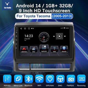 ESSGOO AR9001 | Double 2 DIN Suitable For Toyota Tacoma 2005-2013 Car Bluetooth Radio Stereo RDS MP5 Player