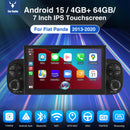 ESSGOO MP5 AR7001 | Android 15, 7-inch IPS Touchscreen -Fiat Panda 2013-2020, Bluetooth 5.4, Apple CarPlay & Android Auto, FM RDS, AI Voice control-1