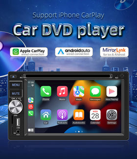 ESSGOO S4800 | Car CD And DVD Radio Player Head Unit GPS SAT NAV Rear Camera