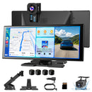 E72 11.3-Inch Portable CarPlay Screen, Wireless Apple CarPlay & Android Auto with Built-in 4K Dash Cam-10