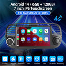 ESSGOO AR7001 MP5 | Android 14 7-inch IPS Touchscreen - For Fiat 500 2010-2015, Bluetooth 5.0, Wireless Apple CarPlay & Wireless Android Auto, FM RDS-1