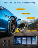 E72 11.3-Inch Portable CarPlay Screen, Wireless Apple CarPlay & Android Auto with Built-in 4K Dash Cam-11