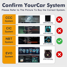 ESSGOO LZ0001 | Original & Android Dual System, 10.25-inch IPS Touchscreen - For BMW, Bluetooth 5 Apple CarPlay & Android Auto - 0