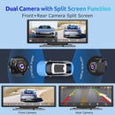 9" Wireless Apple CarPlay & Android Auto Car Stereo with 2K Dash Cam and 1080P Backup Camera-4