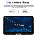 ESSGOO AR1001 MP5 | Android 14 10.1-inch IPS Touchscreen - Single DIN Rotatable Screen, Bluetooth 5.1, Wireless Apple CarPlay & Wireless Android Auto, FM RDS-2