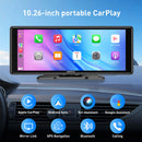 TS0001 10.26"Portable Wireless Carplay&Android Auto, Support Multiple Wireless Transmissions-2