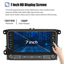 ESSGOO AR7002 MP5 | Android 15 7-inch IPS Touchscreen-For Volkswagen, Bluetooth 4.1, Apple CarPlay & Android Auto, FM RDS, AI Voice control-2
