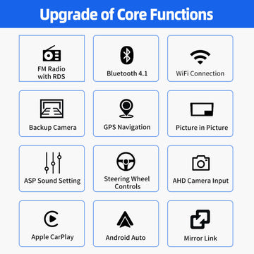 ESSGOO AR1001 | Android14 10-inch HD IPS Touchscreen - For Lexus IS250/IS350 2006-2012, MP5 Bluetooth 4.1 CarPlay & Android Auto - 0