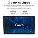 ESSGOO AR9001 MP5 | 2 DIN Android 15 9-inch IPS Touchscreen, Bluetooth 4.1, Apple CarPlay & Android Auto, FM RDS-2