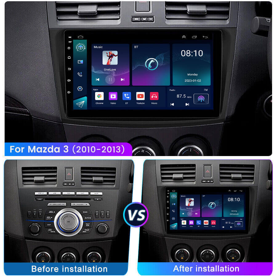 ESSGOO タッチスクリーン ヘッドユニット For Mazda | ESSGOO