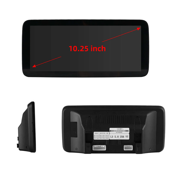 ESSGOO LZ0001 | Dual System, 10.25 inch IPS Touchscreen - For C-Class W205 2015-2018, Bluetooth 5.2, Apple CarPlay & Android Auto