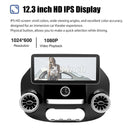 ESSGOO MP5 Android14, 12.3-inch IPS Touchscreen - For Benz Vito W447-2016-2021, Bluetooth 5 Apple CarPlay & Android Auto FM RDS DAB-3