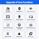 ESSGOO MP5 FR7002 | Android14, General 7 Inch Single DIN Flip Out Screen, Bluetooth 4.1, Apple CarPlay & Android Auto, FM RDS-3