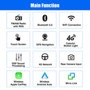 ESSGOO AR7001 MP5 | Android 14 7-inch IPS Touchscreen - For Fiat 500 2016-2019, Bluetooth 5.0, Wireless Apple CarPlay & Wireless Android Auto, FM RDS-3