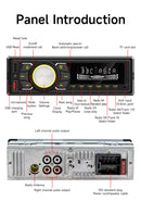 ESSGOO 1 DIN MP3 | M15 DAB+ Car Radio RDS AM FM 2x USB Bluetooth Hands-Free System SD AUX-3