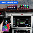 ESSGOO MP5 AR7002 | Android 15 7-inch IPS HD Touchscreen - For Volkswagen, Dual USB, Colorful RGB Light, Apple CarPlay & Android Auto, FM RDS-3