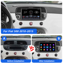 ESSGOO AR7001 MP5 | Android 14 7-inch IPS Touchscreen - For Fiat 500 2010-2015, Bluetooth 5.0, Wireless Apple CarPlay & Wireless Android Auto, FM RDS-4