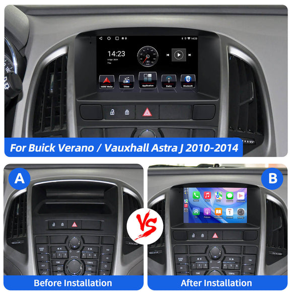 ESSGOO AR7001 | 7 inch HD IPS Display - Applicable to Buick Excelle/Opel Astra J-2010-2014, MP5 Bluetooth 4.1 Wireless CarPlay & Android Auto, FM