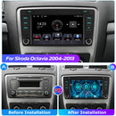 ESSGOO MP5 AR8001 | Android 15, 8-inch IPS Touchscreen - For Skoda Octavia 2004-2013, Bluetooth 4.1, Apple CarPlay & Android Auto, FM RDS-4