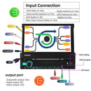 ESSGOO MP5 FR7002 | Android14, General 7 Inch Single DIN Flip Out Screen, Bluetooth 4.1, Apple CarPlay & Android Auto, FM RDS-4