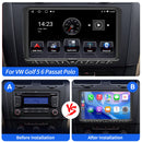 ESSGOO 9618 | MP5 Android14, 9-inch IPS Touchscreen - For Volkswagen, Bluetooth 4.1 Wireless CarPlay & Android Auto-4
