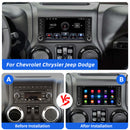 ESSGOO AR7001 | MP5 Android14, 7-inch IPS Touchscreen - For Chevrolet, Chrysler, Jeep, Dodge, Bluetooth 4.1 Apple CarPlay & Android Auto FM RDS-4