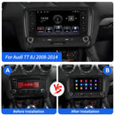 ESSGOO AR7001 | Android14, 7-inch HD Touchscreen - For Audi TT 8J 2008-2014, MP5 Bluetooth 4.1 Apple CarPlay & Android Auto-4