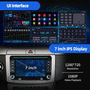 ESSGOO MP5 AR7002 | Android 15 7-inch IPS HD Touchscreen - For Volkswagen, Dual USB, Colorful RGB Light, Apple CarPlay & Android Auto, FM RDS-4
