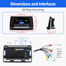 ESSGOO AR7001 | 7 Inch - For Fiat Panda-2003-2012 Bluetooth Car Stereo, MP5 Bluetooth 4.1 Apple Carplay & Android Auto, FM-5