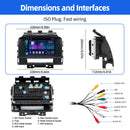 ESSGOO AR7001 | 7 inch HD IPS Display - Applicable to Buick Excelle/Opel Astra J-2010-2014, MP5 Bluetooth 4.1 Wireless CarPlay & Android Auto, FM-5