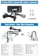 ESSGOO LZ0001 | Dual System, 10.25 inch IPS Touchscreen - For C-Class W205 2015-2018, Bluetooth 5.2, Apple CarPlay & Android Auto-5