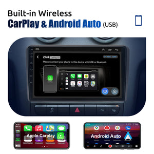ESSGOO | Bluetooth Car Stereo For Audi A3 series, Wireless Carplay&Android Auto With Steering Wheel Controls