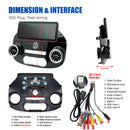 ESSGOO MP5 Android14, 12.3-inch IPS Touchscreen - For Benz Vito W447-2016-2021, Bluetooth 5 Apple CarPlay & Android Auto FM RDS DAB-5