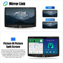 ESSGOO AR1001 | Single Din Single Knob Car Radio System Auto Stereo MP5 Player Sat Nav FM DAB Bluetooth-5